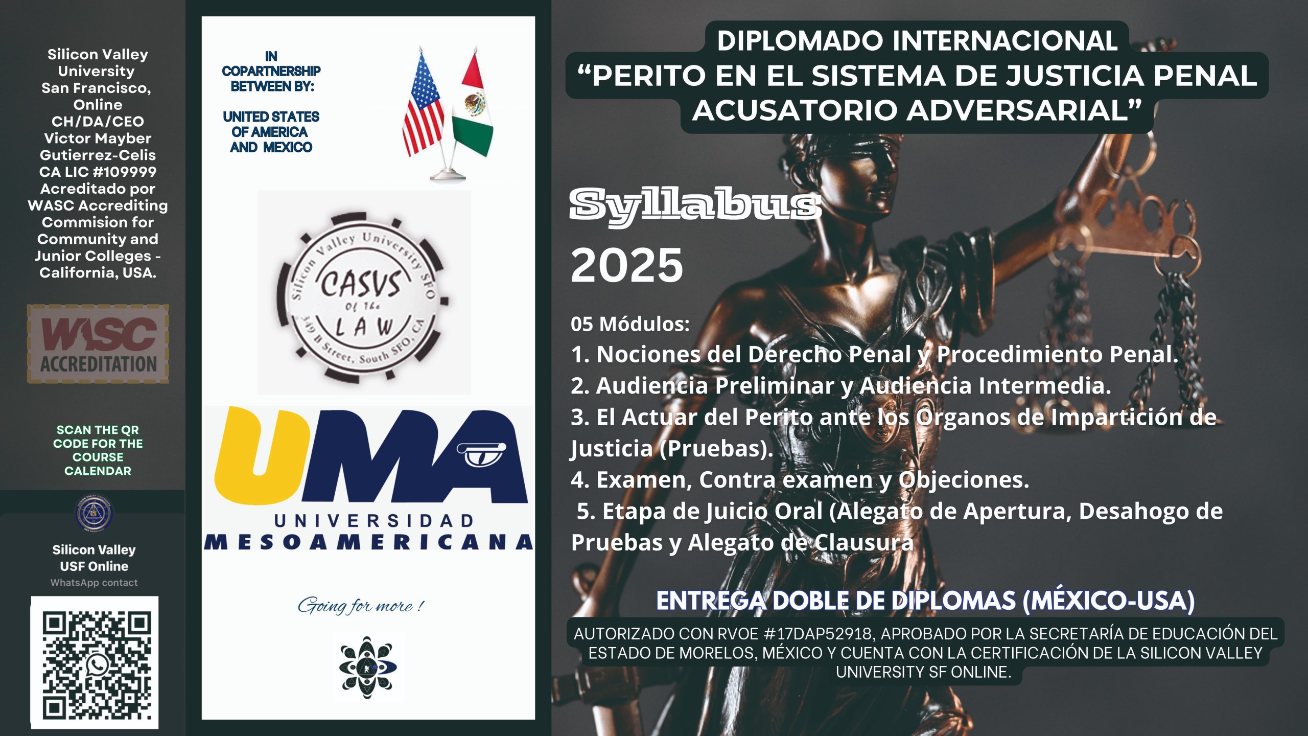 Protected: INTERNATIONAL DIPLOMA EXPERT IN THE ADVERSARIAL ACCUSATORY CRIMINAL JUSTICE SYSTEM