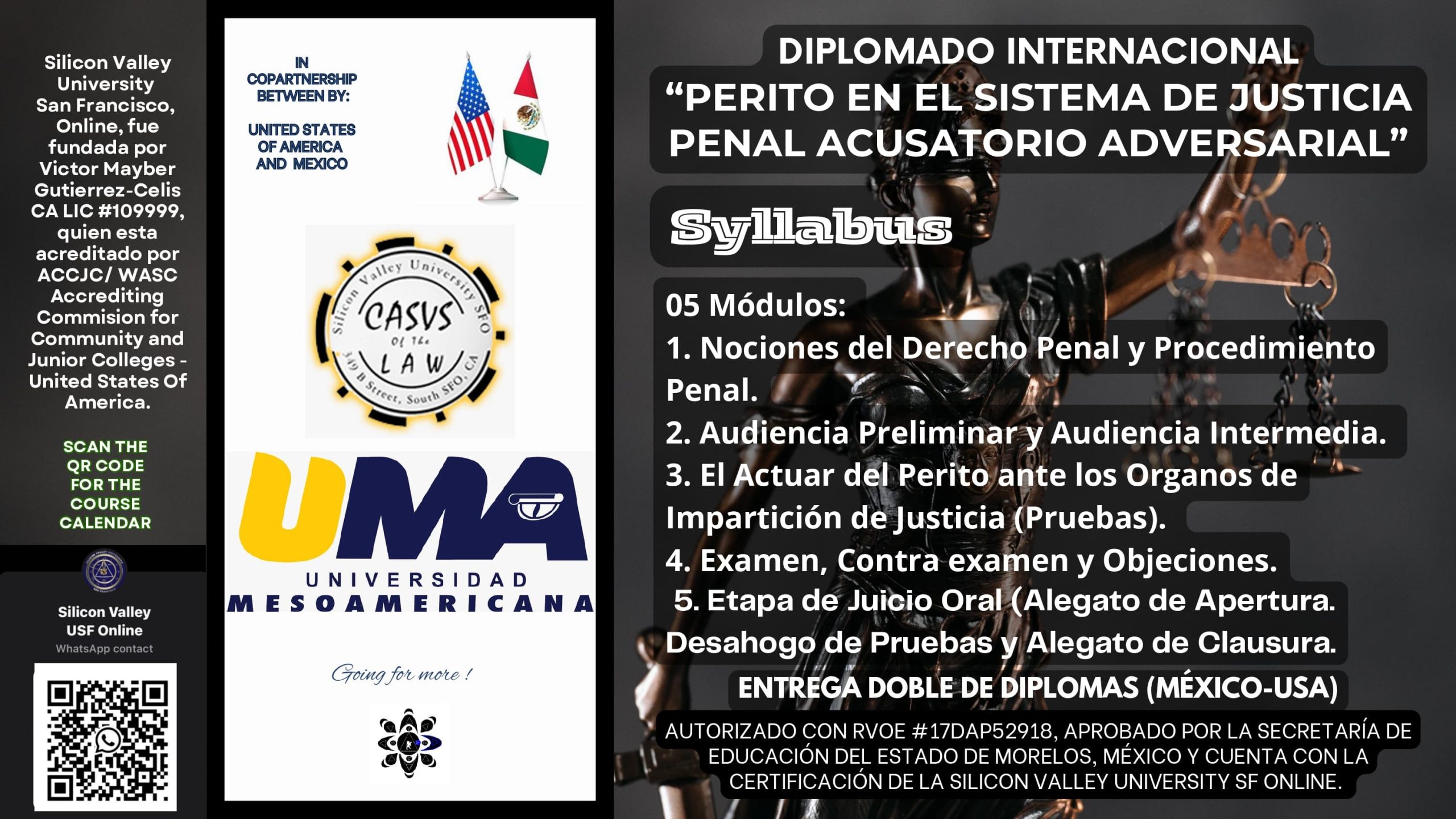 Protected: INTERNATIONAL DIPLOMA EXPERT IN THE ADVERSARIAL ACCUSATORY CRIMINAL JUSTICE SYSTEM