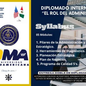 INTERNATIONAL DIPLOMA ROLE OF THE ADMINISTRATOR CICLE 2025 - II